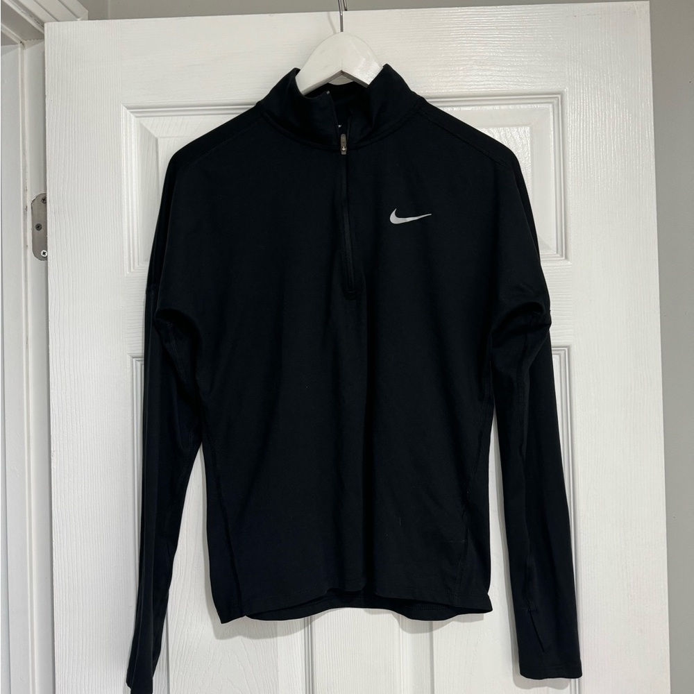 Women’s Black Nike Half Zip